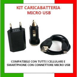 Kit ricarica batteria micro...