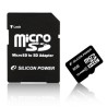 MicroSD SDHC Silicon Power 8 GB con adattatore per PC